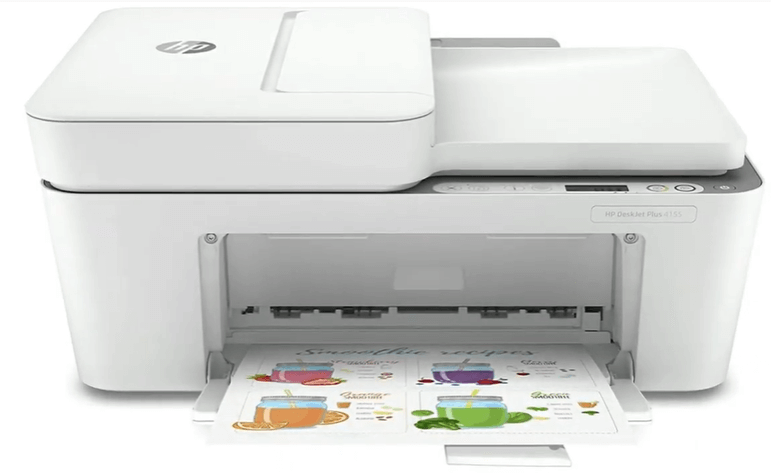 3. HP DeskJet Plus 4155 Wireless All-in-One Printer