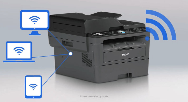 4. Brother Monochrome Laser Printer DCPL2550DW