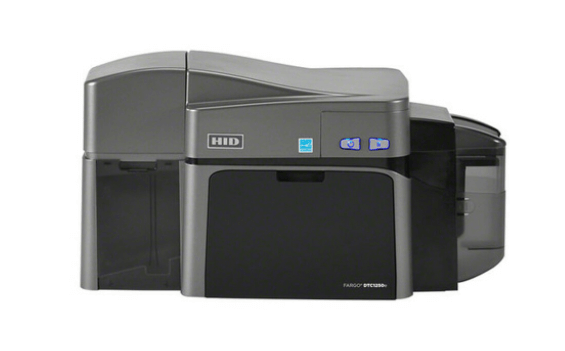 2. Fargo DTC1250e Single-Sided ID Card Printer
