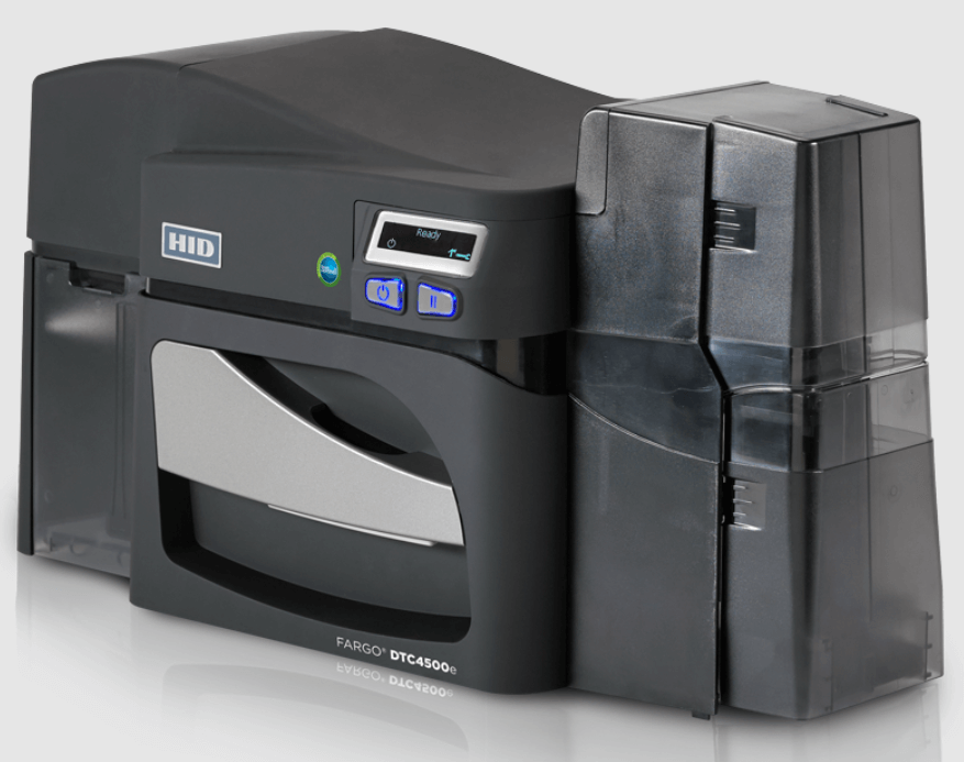 3. Fargo DTC4500e Dual-Sided ID Card Printer