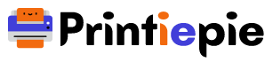 printiepie logo icon with text
