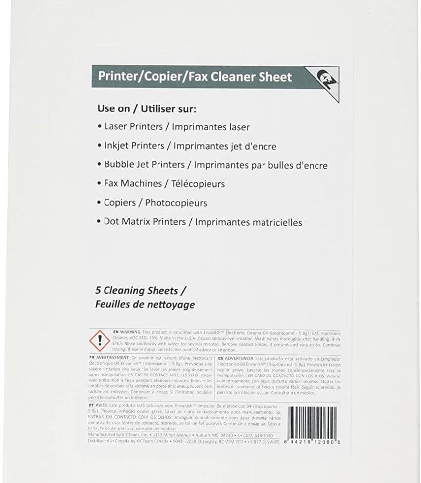 Best Printer Cleaning Sheets